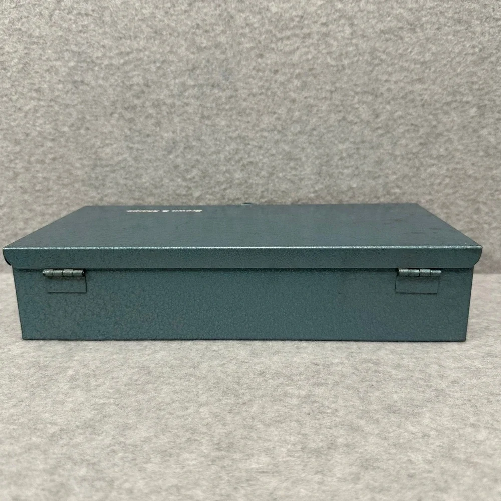 Brown & Sharpe Metal Case Only for 599-7744 Magnetic Base Indicator Set VINTAGE!